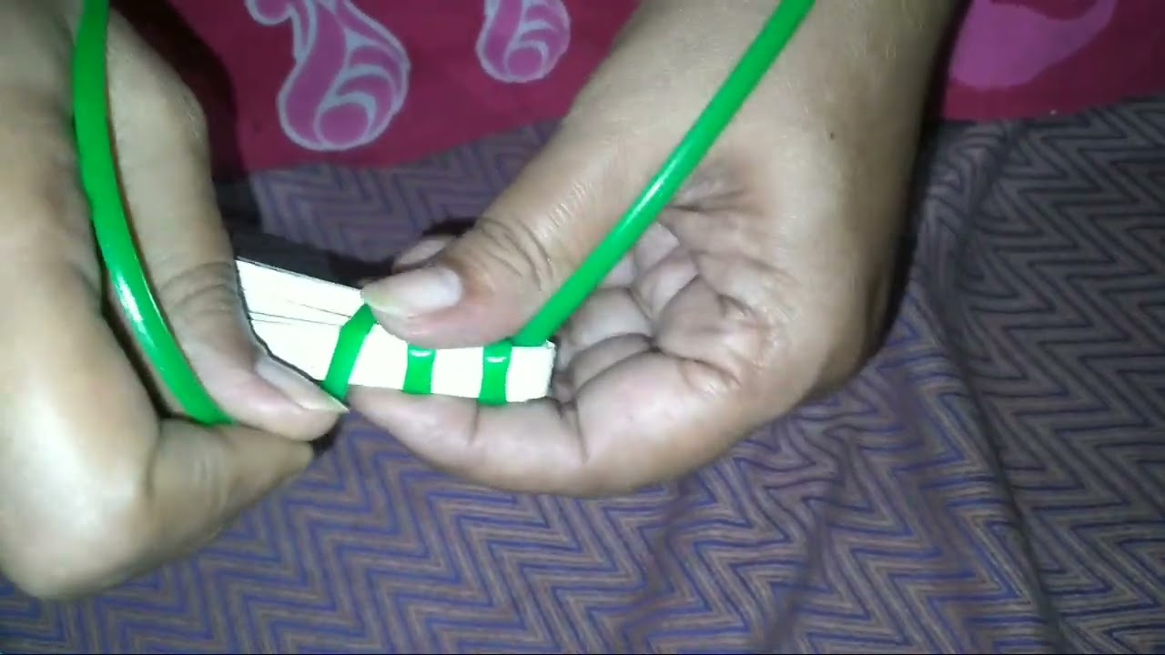 HOW TO MAKE TAPE KOODAI IN TAMIL