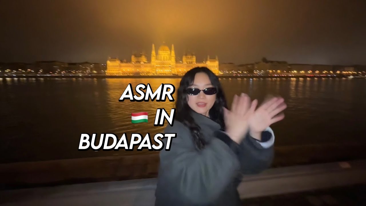 FAST & AGGRESSIVE ASMR in BUDAPEST 🇭🇺 | City + River Sounds 🌪️