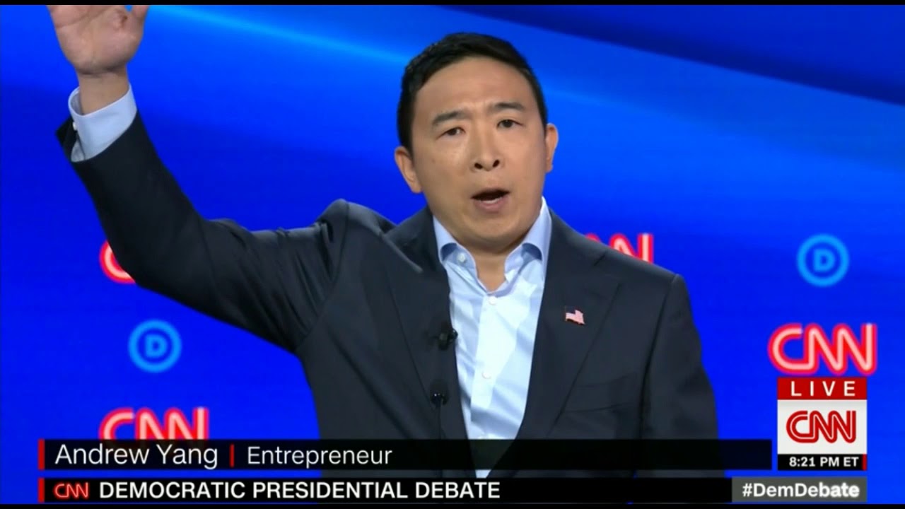 Andrew Yang Opening Statements from the CNN Democratic Presidential Debates 7-31-2019