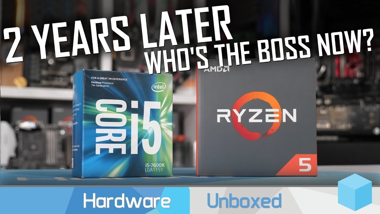 Ryzen 5 1600 vs. Core i5-7600K, How Times Have Changed!