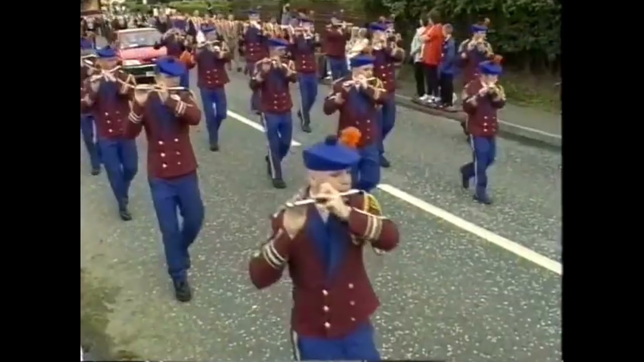Portadown True Blues Flute Band @ Tandragee 12th 1996