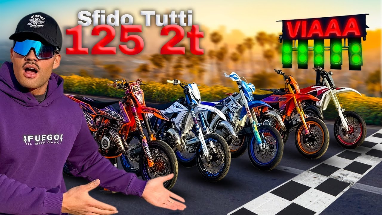 SFIDO TUTTI I 125 2T KTM VS TM FANTIC YAMAHA CHI SARA' IL VINCITORE? 🏆