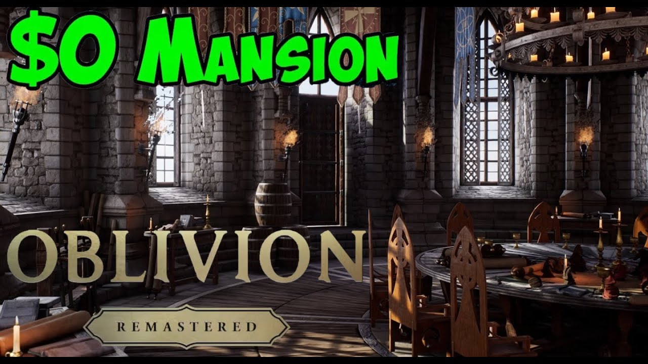 Лучшие БЕСПЛАТНЫЕ дома в Oblivion Remastered | Как открыть и улучшить + Экскурсии по замкам и домам