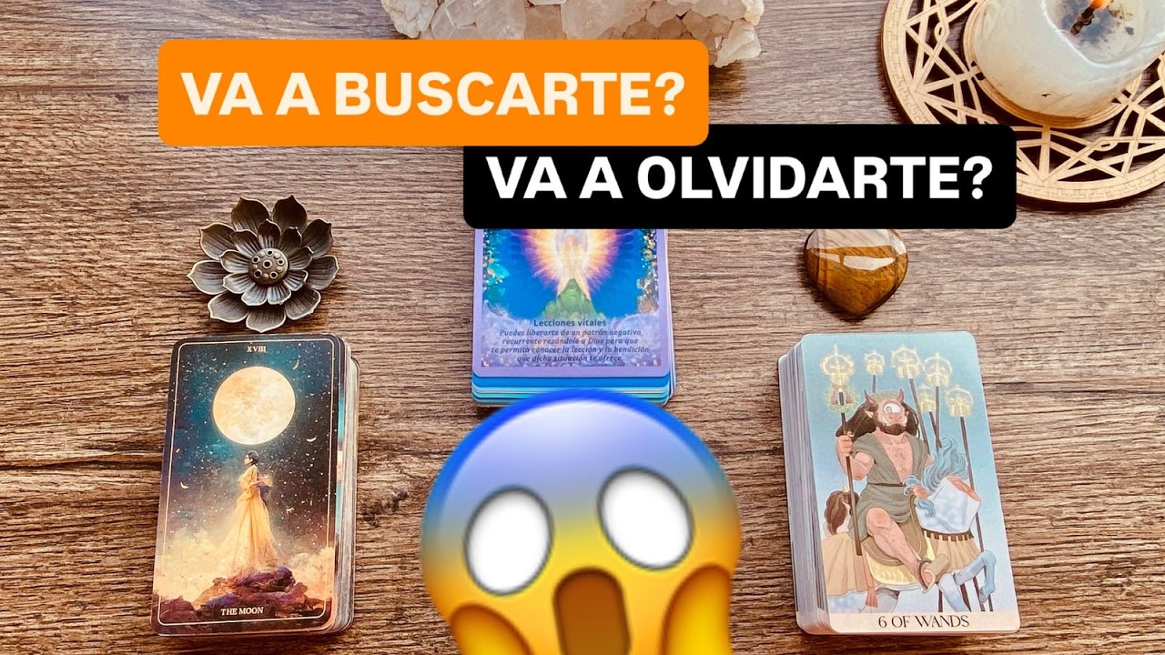 💛QUÉ PIENSA HOY DE TI ¿ME BUSCARÁ Ó ME OLVIDARÁ? TAROT INTERACTIVO DEL AMOR CANALIZACIÓN