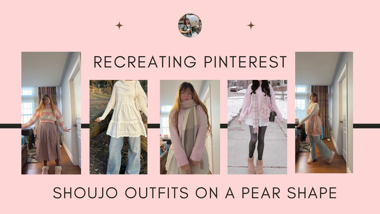 Recreating SHOUJO Manga Outfits using Only My Closet 🎀