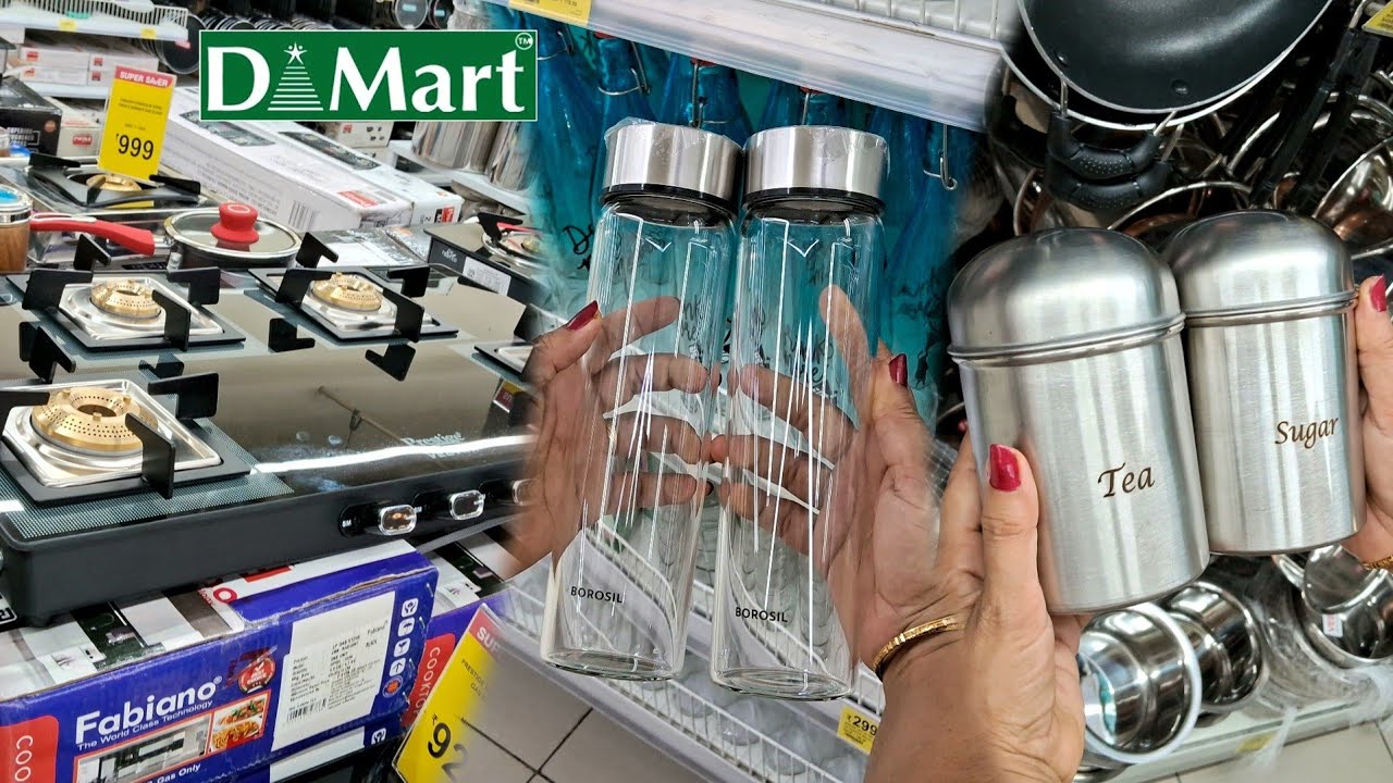 D MART all new kitchen products ! 🤩 new price drop / *ONLINE AVAILABLE* | dmart kitchen products
