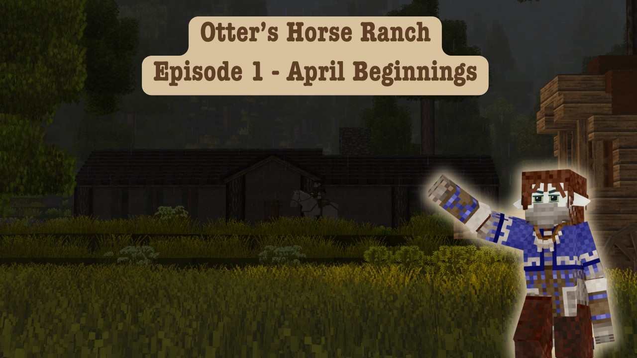 Otter's Vintage Story Horse Ranch! | Episode 1