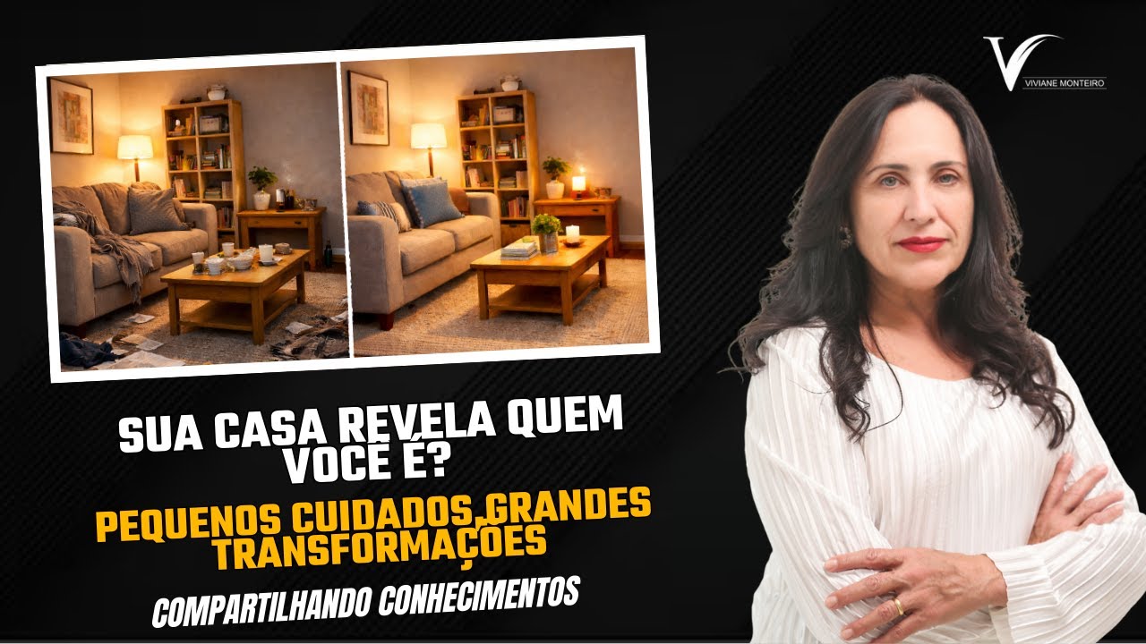 Sua Casa Revela Quem Você É? Pequenos Cuidados, Grandes Transformações.