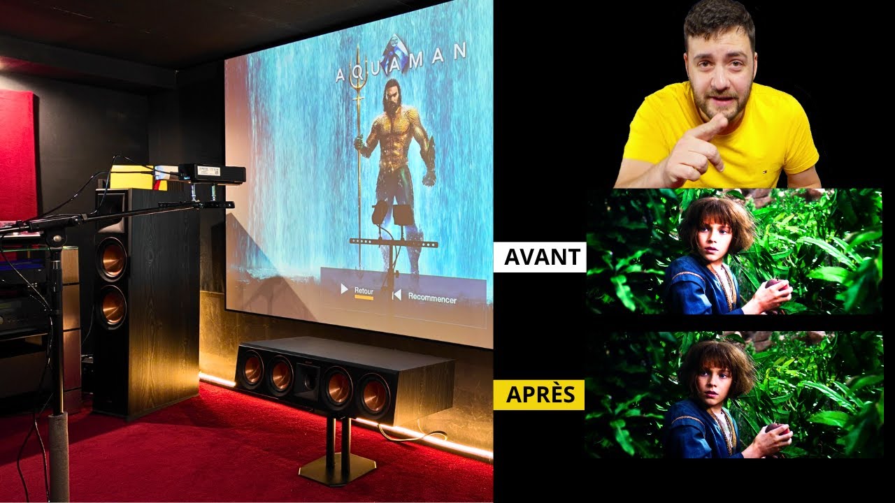 J’ai fait calibrer ma salle de cinéma… le résultat est INCROYABLE 🤯🎬. Voici ce qui a changé.