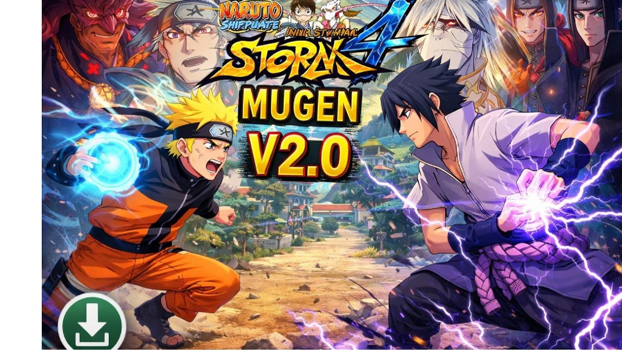 Hướng Dẫn Tải Naruto MUGEN Dễ Dàng Đầy Đủ Nhân Vật