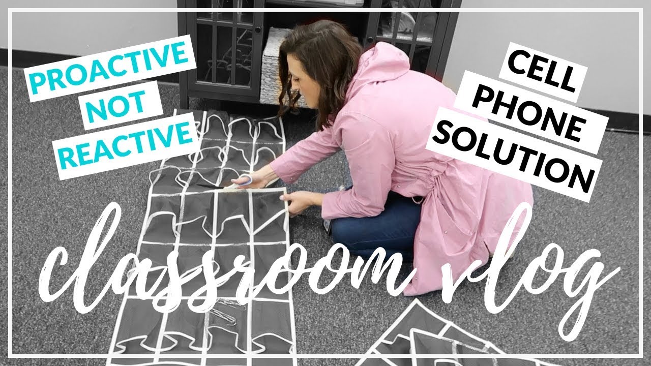 MY CELL PHONE SOLUTION | High School Teacher Vlog