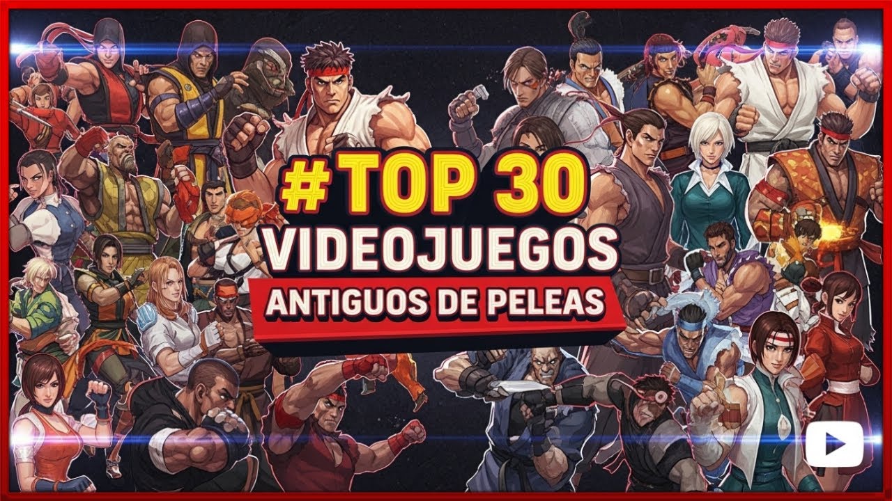 🥊TOP 30 JUEGOS ANTIGUOS DE PELEAS🥊 #nostalgia #juegosantiguos