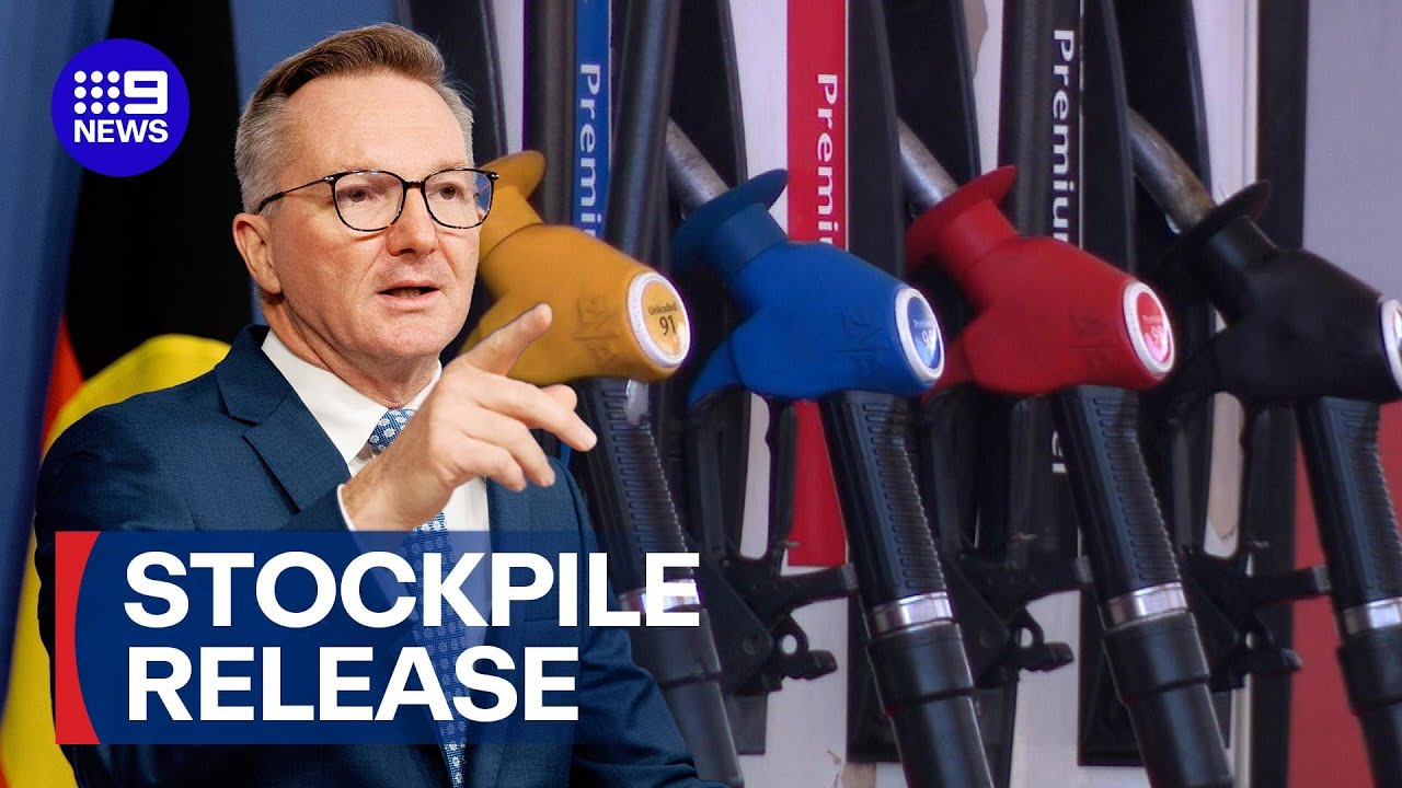 Federal Government to release fuel from national stockpile | 9 News Australia