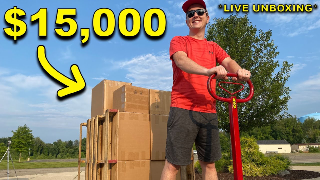 Unboxing $15,000 of VIDEO GAMES (My Biggest Unboxing EVER?)
