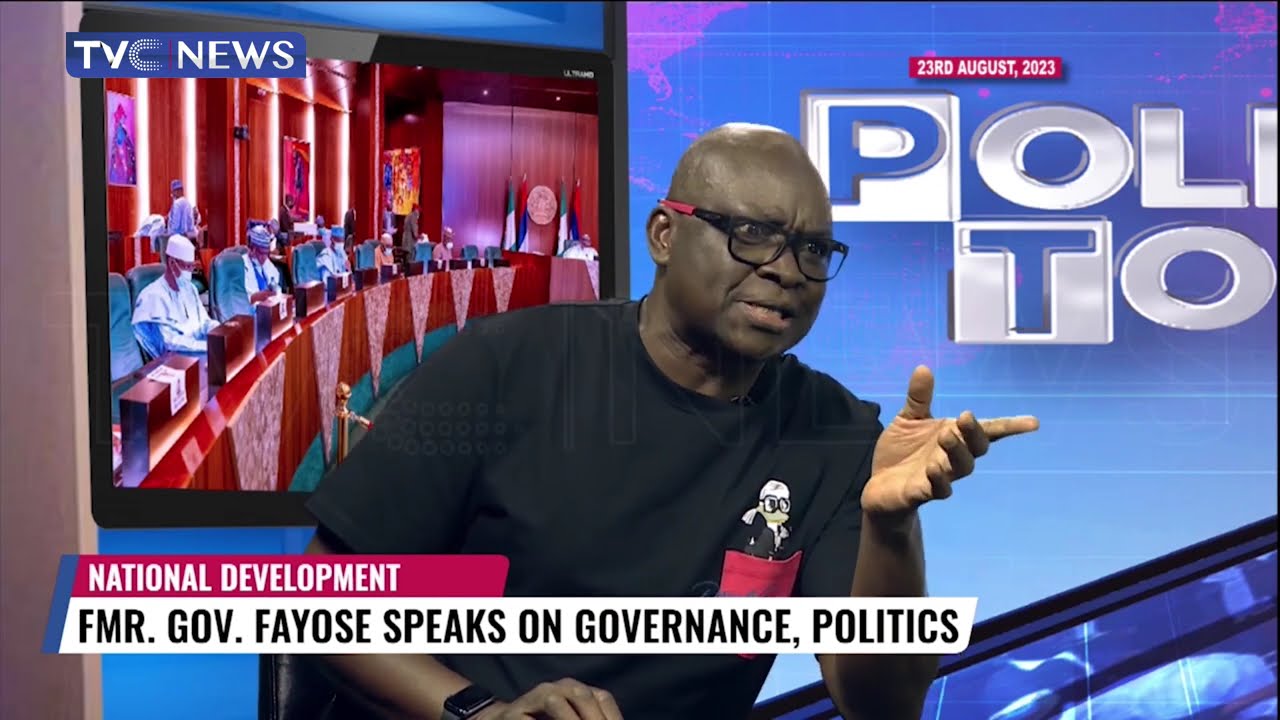 Former Gov Fayose Speaks On Governance, Politics