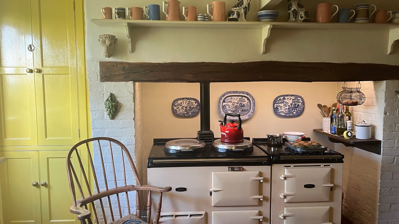 Tour of my kitchen, including the Larder and Scullery