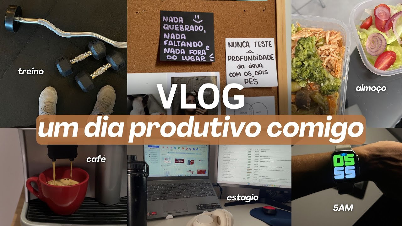 UM DIA PRODUTIVO NA MINHA ROTINA MORANDO SOZINHA | estágio, férias da faculdade, academia e mais