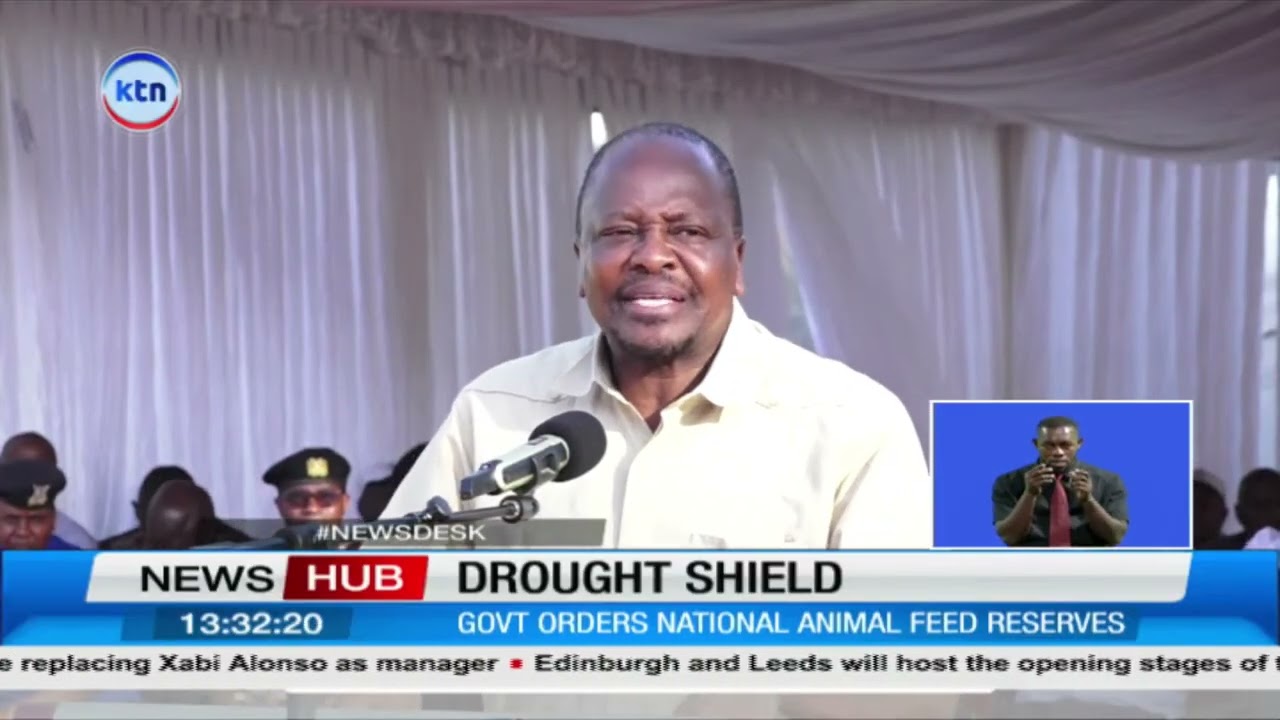 Mutahi Kagwe orders stockpiling of silage and hay for drought periods