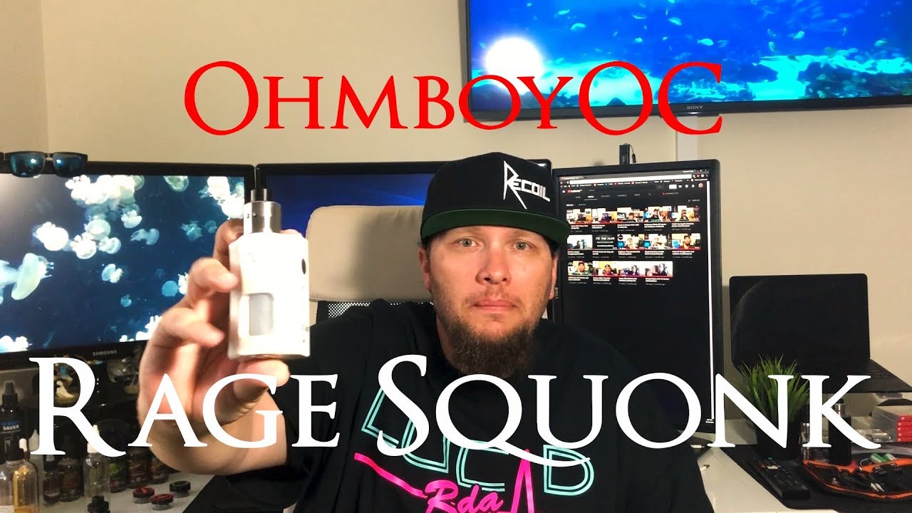 Rage Squonk Mod #ohmboyrage