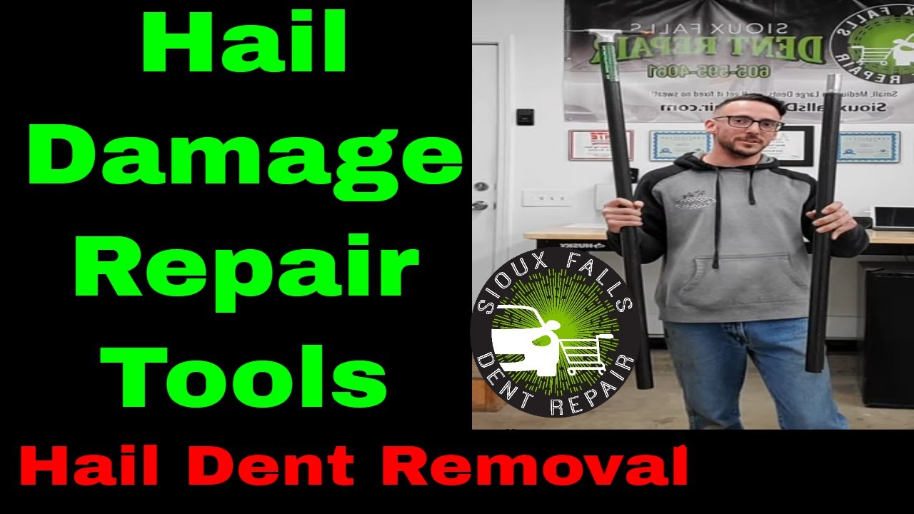 Hail Damage Repair Tools We Use - Auto Hail Dent Repair - Sioux Falls South Dakota