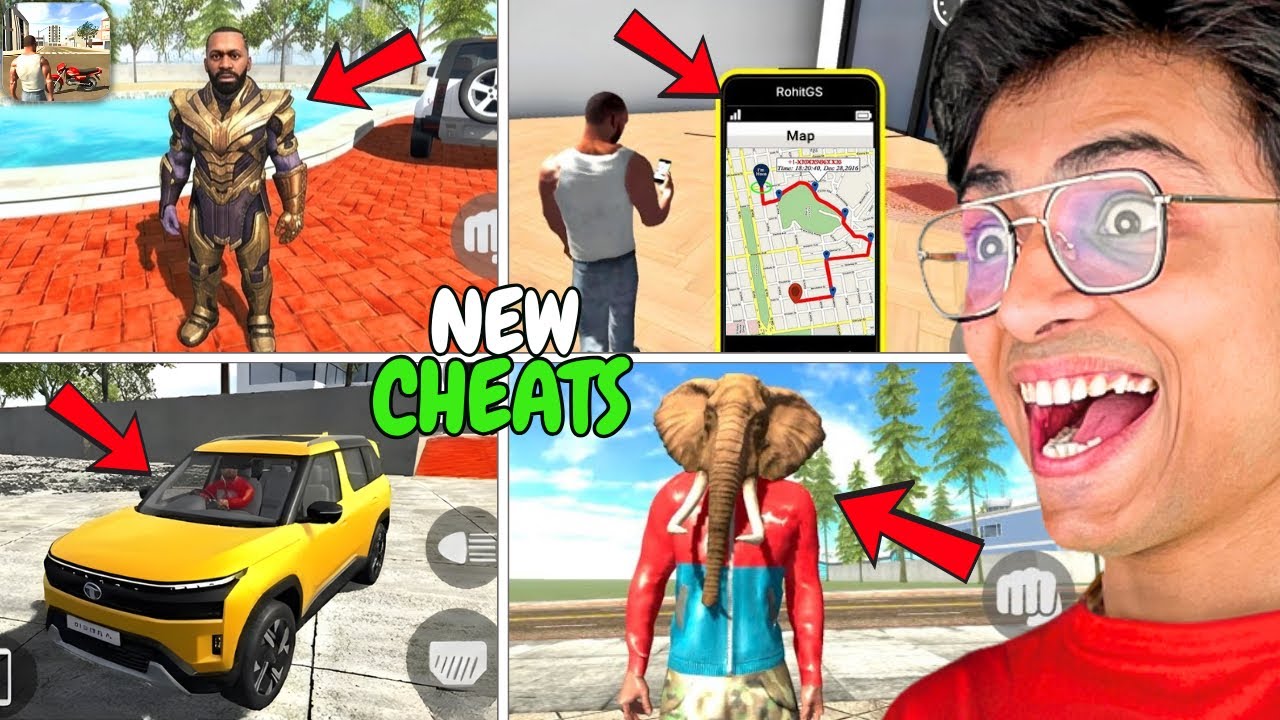 New Cheats in INDIAN BIKE DRIVING 3D😱 Animal Head Character