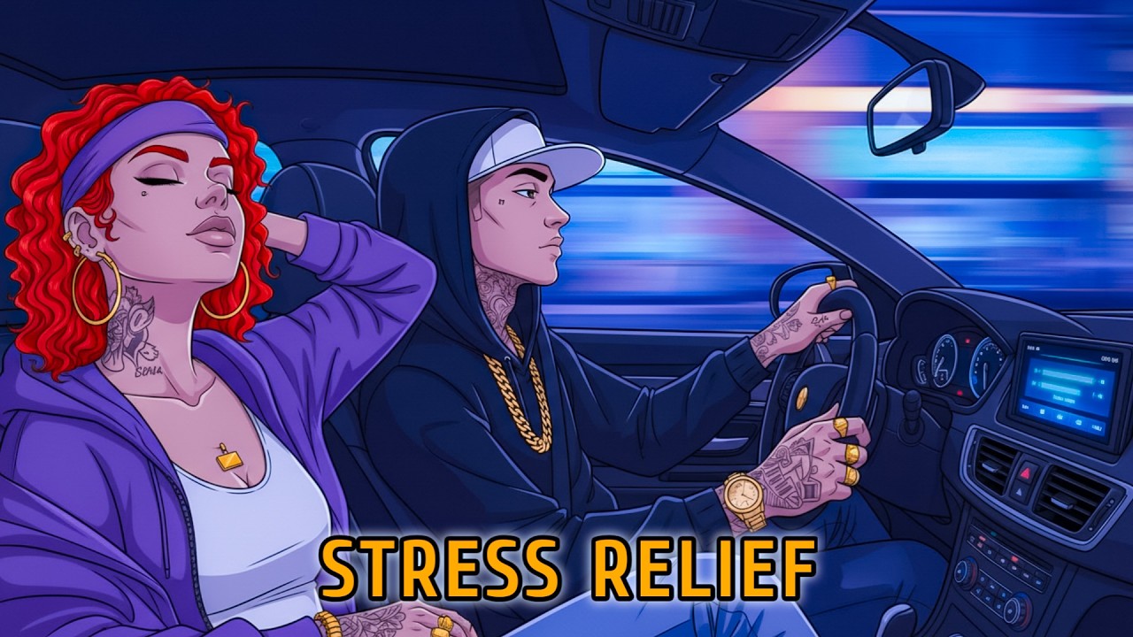Urban City Stress Relief Playlist — OG CHILL RAP | Concrete Jungle Night Drive
