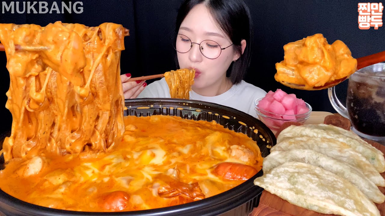 🧡Rose Jjimdak (Braised chicken) | KOREANFOOD MUKBANG ASMR