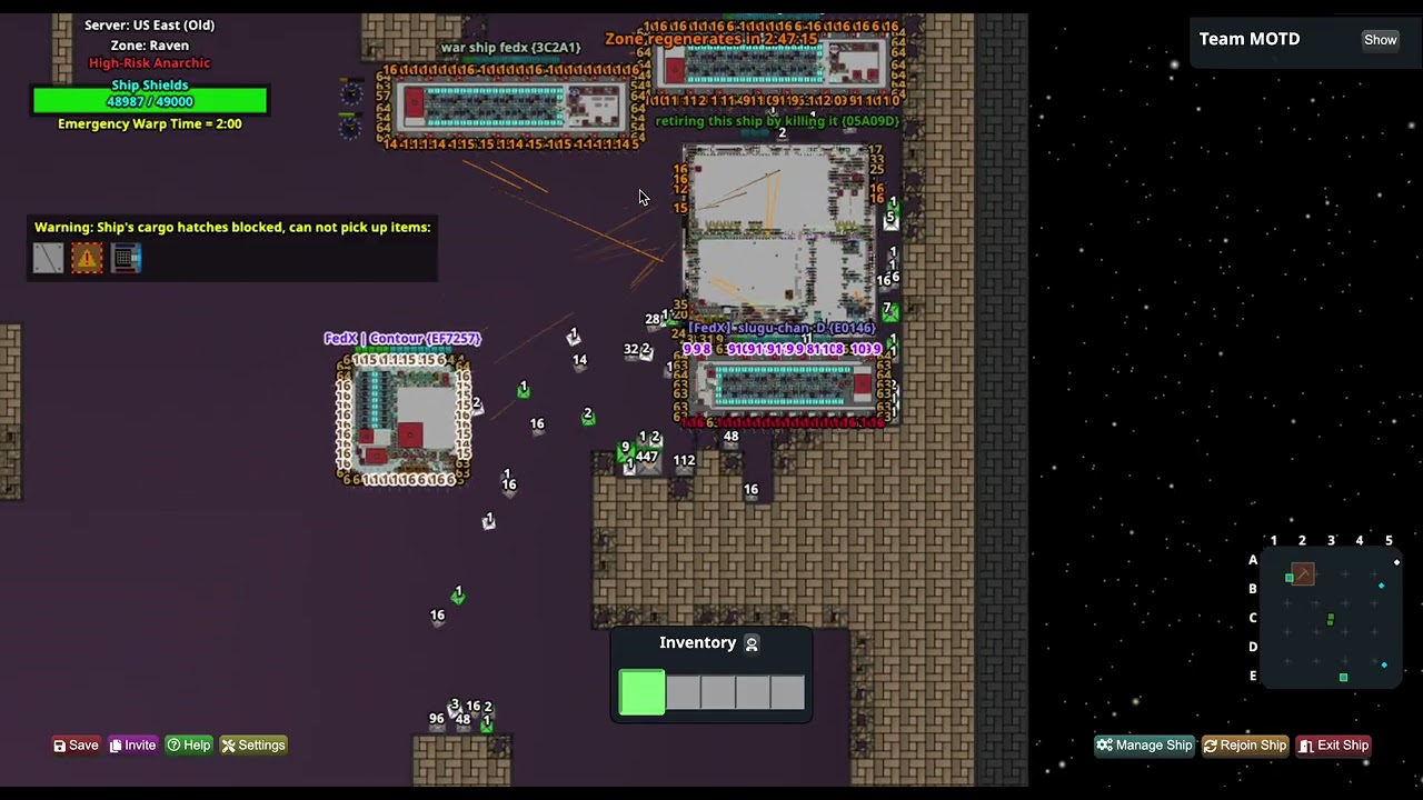 Drednot.io FedX ambushes no tagged Imperial ships
