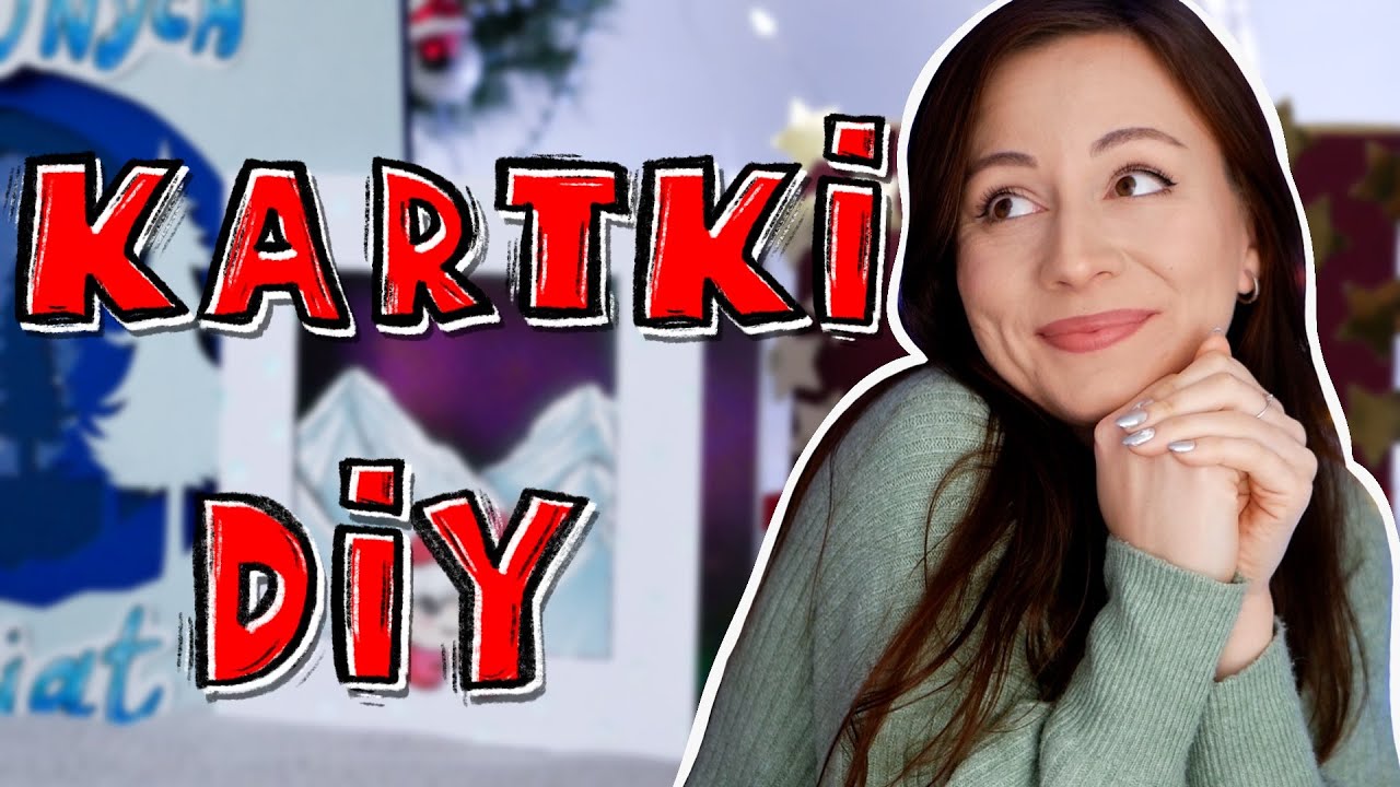 POMYSŁY na KARTKI ŚWIĄTECZNE DIY