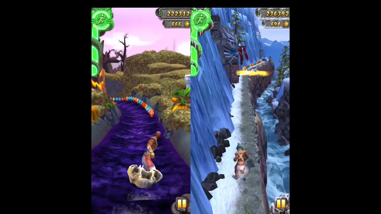 Temple Run 2 Frozen Shadow 🆚 Spooky Ridge