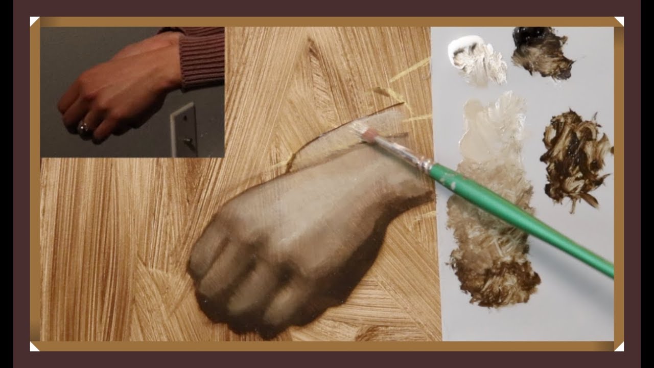 The Daily Yupari | PAINTING HANDS IN MONOCHROME