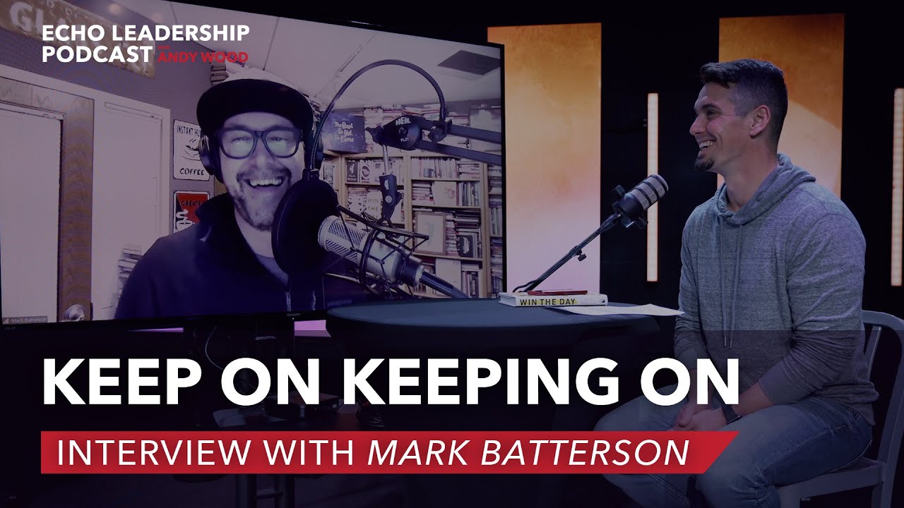 Q&A with Mark Batterson: Keep on Keeping On