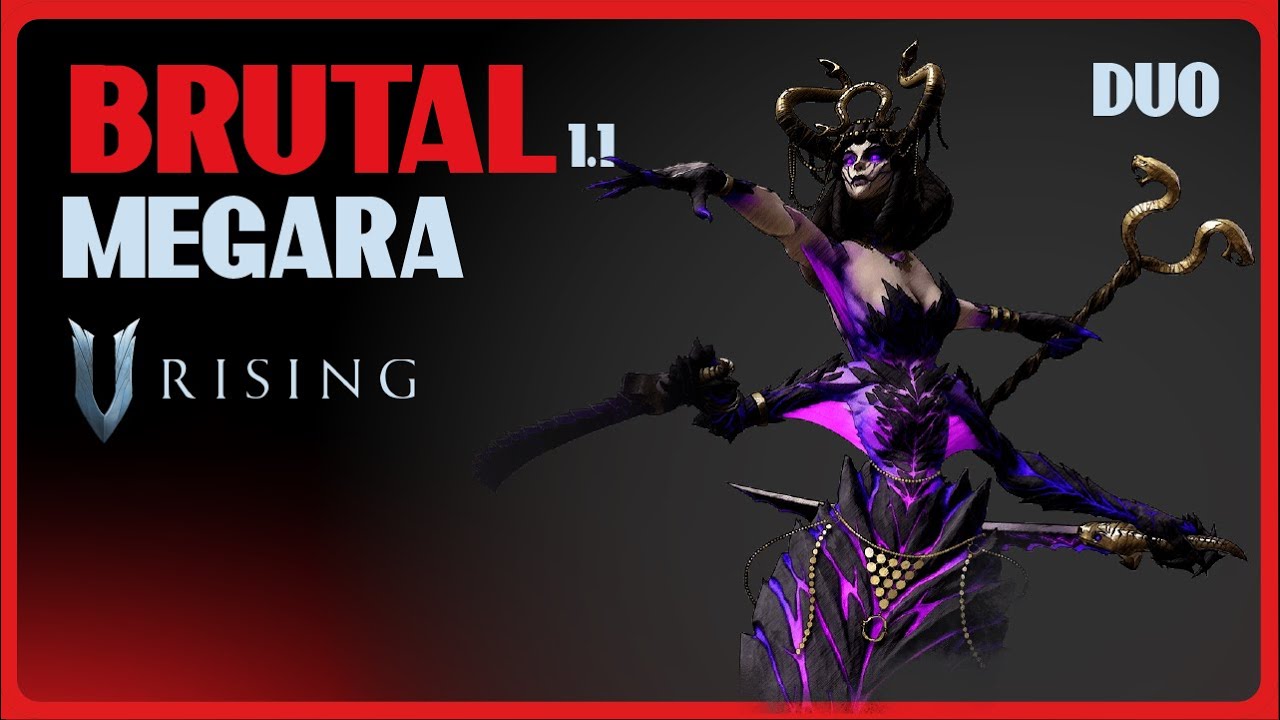 V Rising | Megara la reine serpent | Brutal, Duo