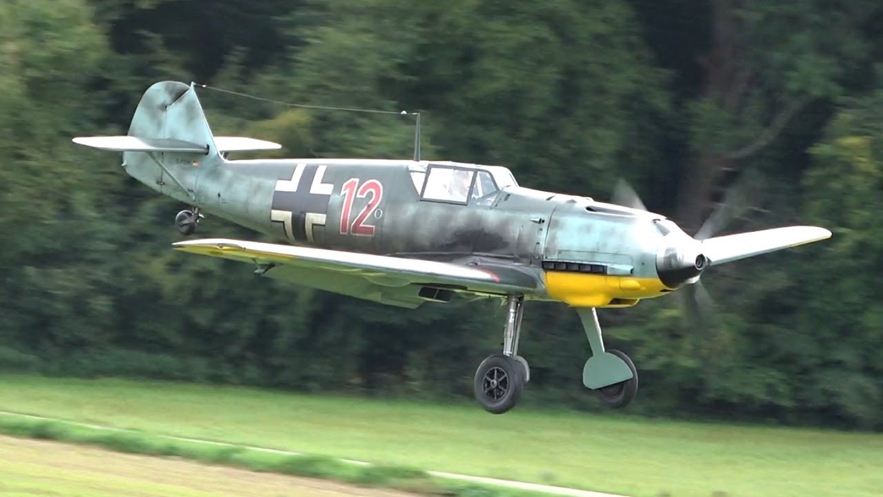 Messerschmitt Bf-109 E4 Rote 12 - Hahnweide 2025