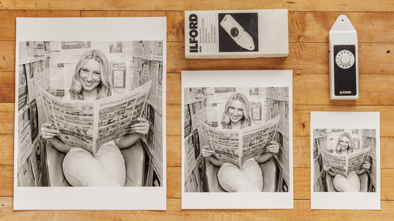 Советы по печати в фотолаборатории: как легко масштабировать черно-белые отпечатки