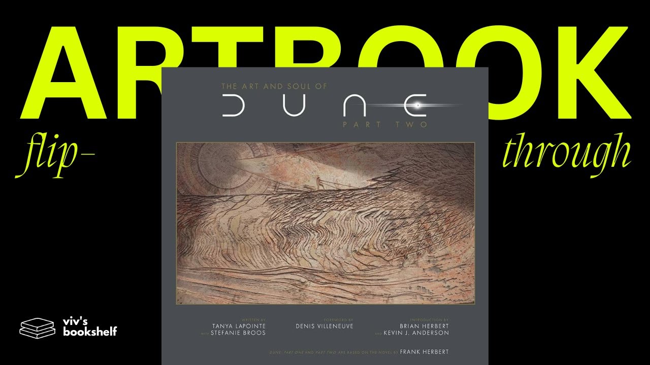 The Art and Soul of Dune Part 2 - Book Flip-Through
