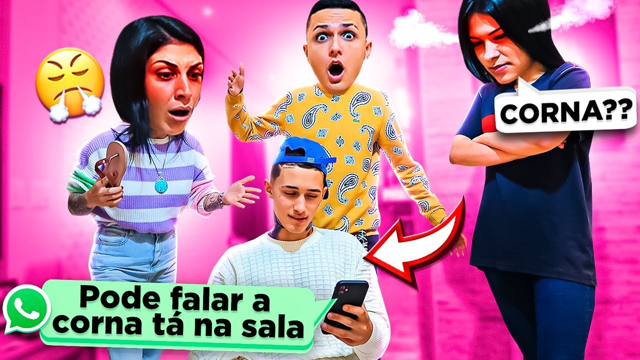 A NAMORADA DO FLÁVIO FLAGROU ELE! ELE ESTAVA TRAINDO ELA QUE ABSURDO....