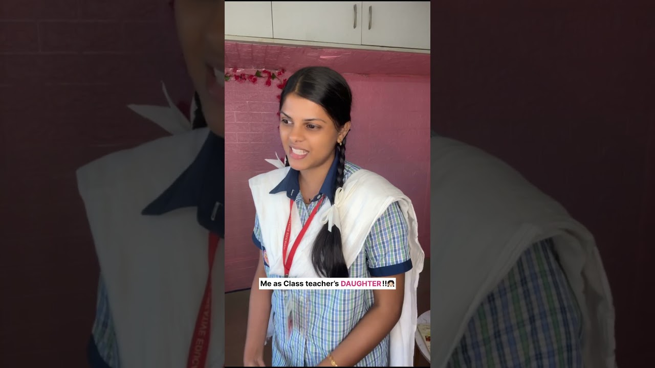 Teacher Daughter Alaparaigal 🤣| Wait for it | Share with your Friends 😂 #shorts #jennimj #ytshorts