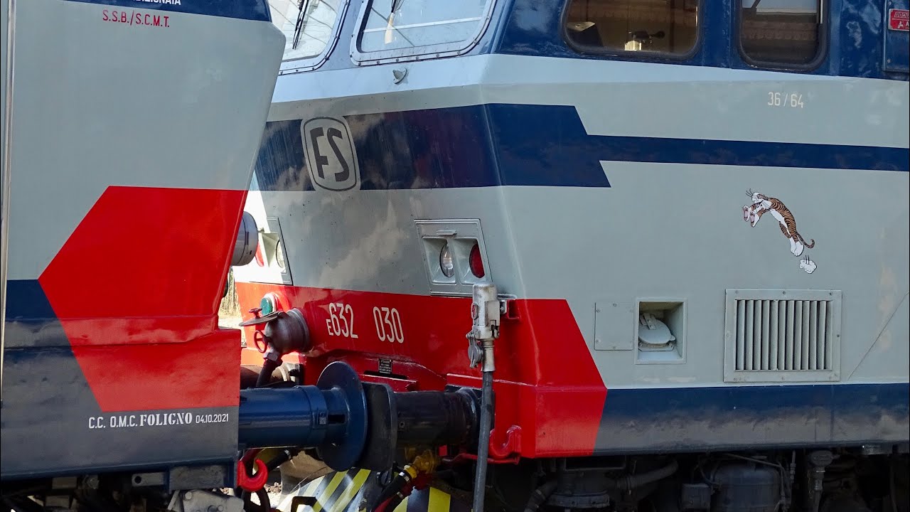 TRASFERIMENTO LOCOMOTIVE STORICHE @VERONA PORTA NUOVA! E656+E632 per Revisione presso OGR P. Vescovo