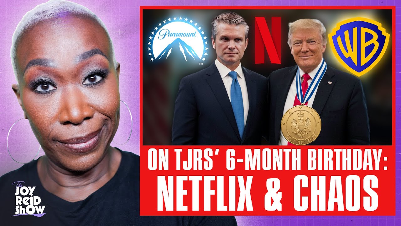On TJRS&rsquo; 6 Month Birthday: Netflix & Chaos | The Joy Reid Show LIVE! Full Episode