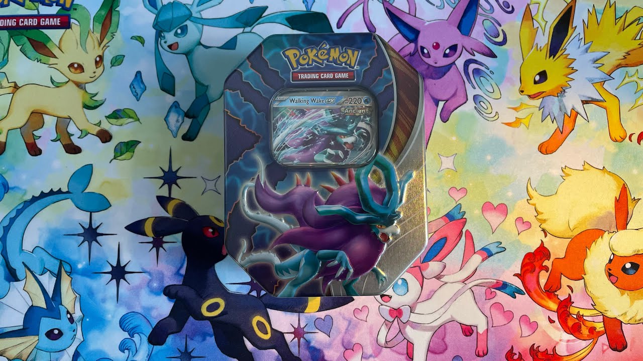 Got my first SIR!!! 🤯🥳🤩 Pokémon Walking Wake tin opening 