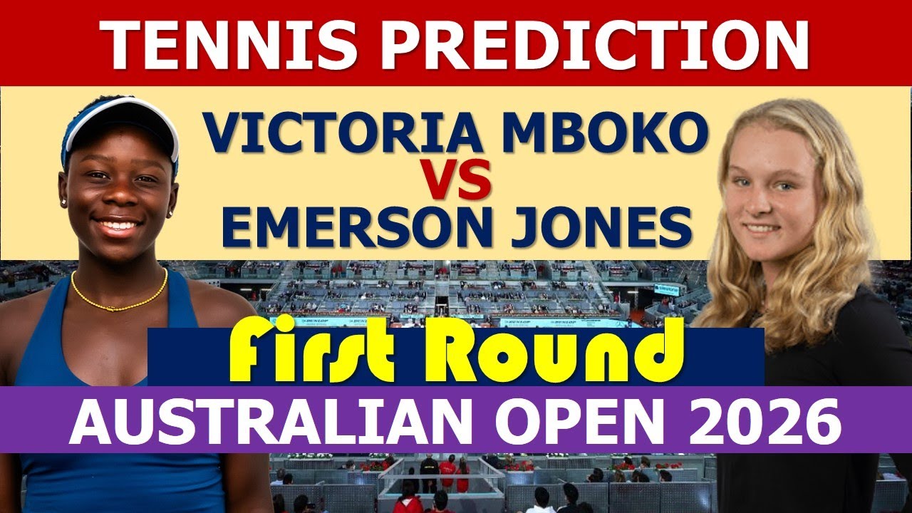 Mboko vs Emerson Jones | Australian Open 2026 | WTA match Live Tennis Predictions