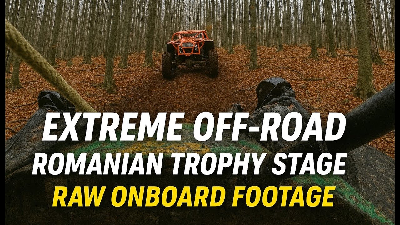 Drive with a Champ! Extreme Off-Road Driving Onboard Video with Romania's 2025 Champion