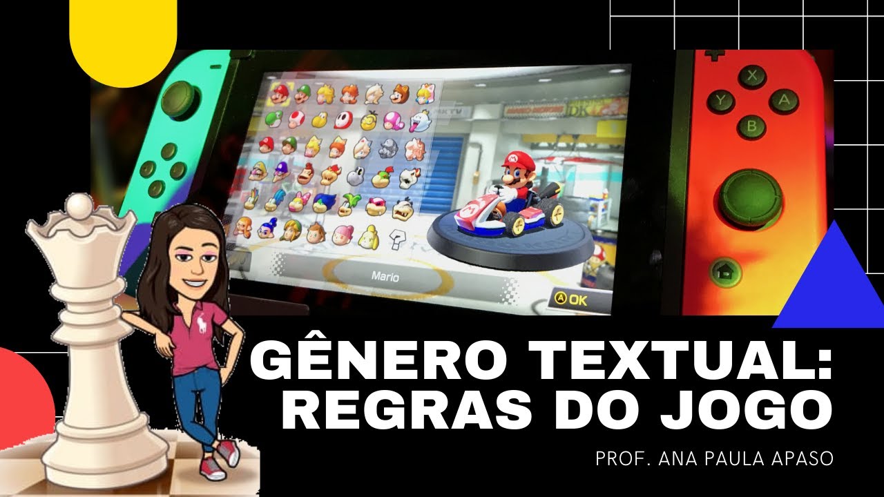REGRAS DO JOGO (GÊNERO TEXTUAL)