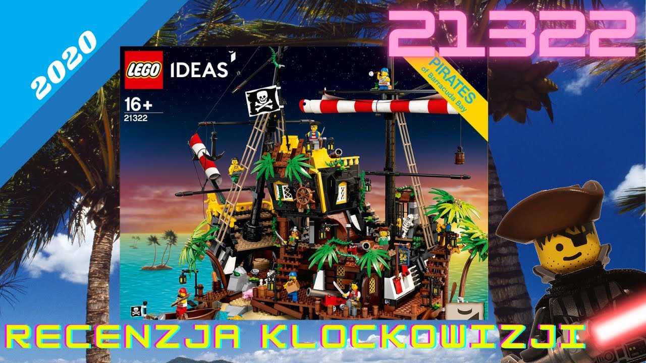 Mega Recenzja Lego Ideas 21322 Piraci z Zatoki Barakud