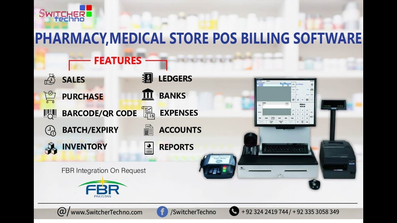 Pharmacy POS, Medical Store Point of Sale & Inventory Software Pakistan #1 Pharma POS Software