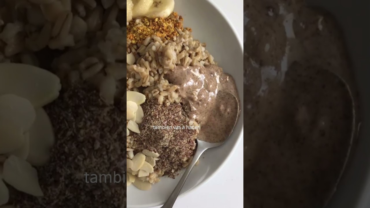 Desayuno para AUMENTAR TU MASA MUSCULAR😱💪🏻🔥// #fitness #gym #dieta