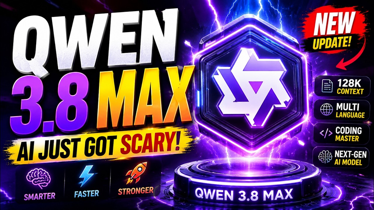China's NEW AI Just DESTROYED ALL AI MODELS?! Qwen 3.8 Max EXPOSED 😱
