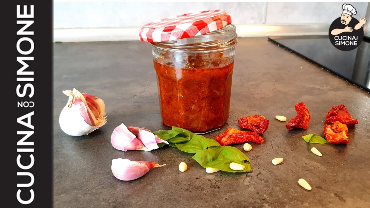 Il Pesto di pomodori secchi - Ideale per ricette di carne e pesce. Il mio fido alleato in cucina