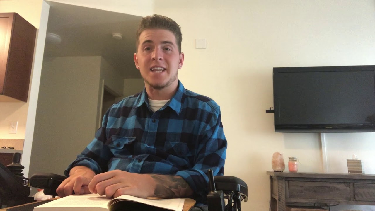 Quadriplegic Talks About The 5 Minute Rule, Accepting His Disability, and Mindset